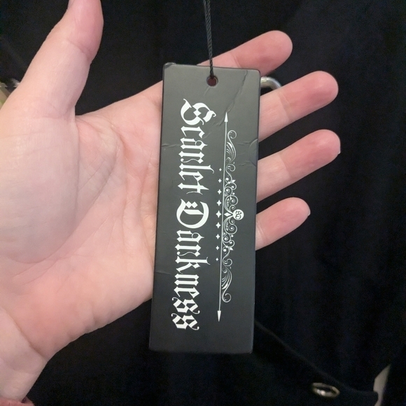 NWT Scarlet Darkness Punk Goth Dress - Picture 3 of 3